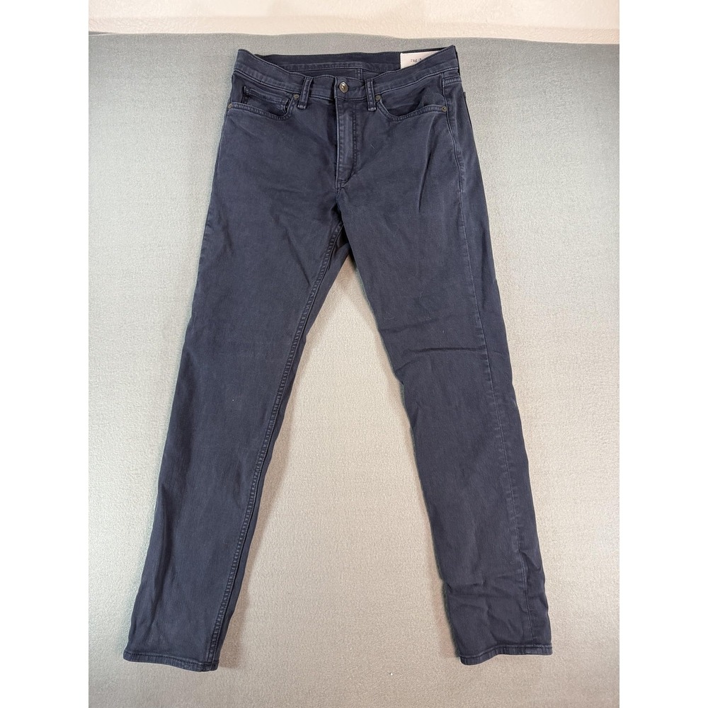 Rag & Bone Fit 2 Jeans Mens 30x32 Dark Navy Slim Tapered Stretch Denim Casual